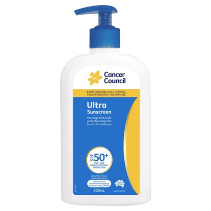 Cancer Council Ultra SPF 50+  500mL