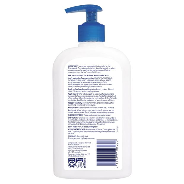 Cancer Council Ultra SPF 50+  500mL