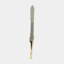 Gold Look Tip Square Tweezer - OXX Cosmetics