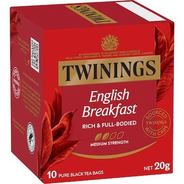 Twinings English Breakfast Tea Bags 10 pack