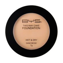 Two Way Wet & Dry Foundation 7g, Sand Beige - BYS