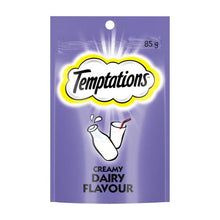 TEMPTATIONS CAT TREAT CREAMY DAIRY 85G BAG