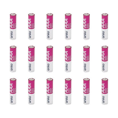 High Performance Alkaline Batteries, AAA, Pack of 18  - Anko