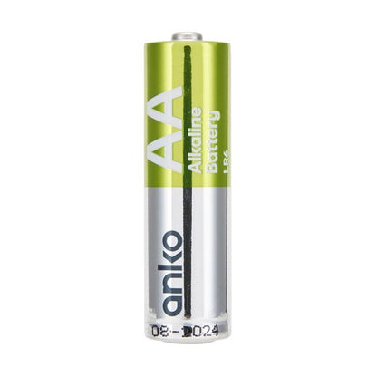 High Performance Alkaline Batteries, AA, Pack of 18 - Anko