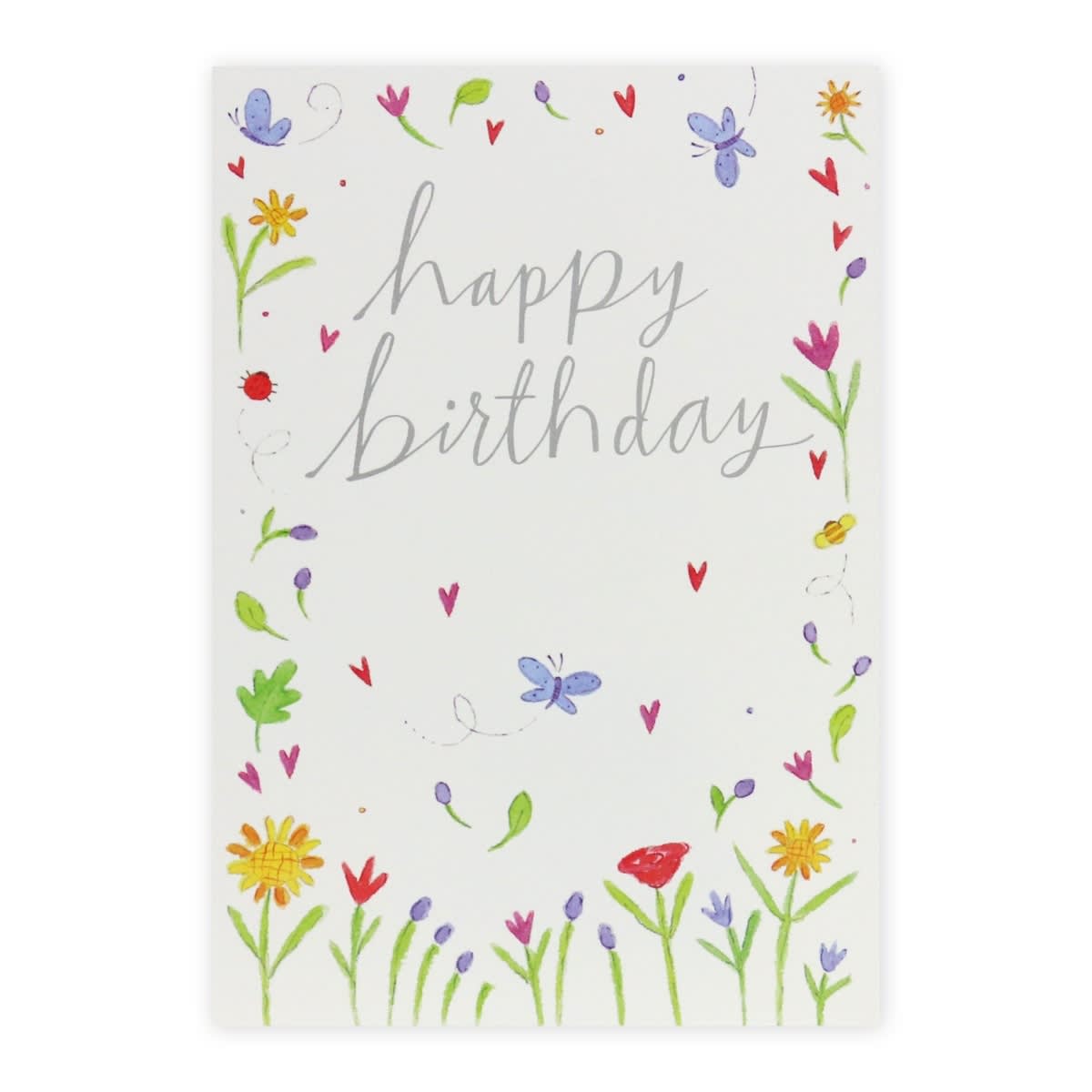 Creative Publishing from Hallmark Birthday Card - Soft Florals