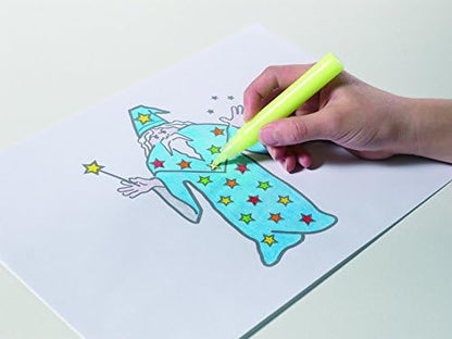 Glow In The Dark Paint Pens Set of 2 by Brainstorm Toys Stationary Art and Craft for Kids 6yrs+
