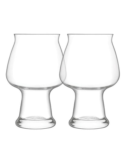 Birrateque Cider Glass 500ml Set of 2 in Clear