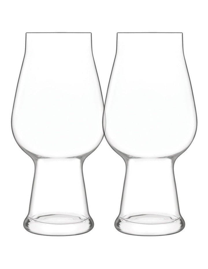 Birrateque Pale Ale Glass Set of 2 540ml in Clear