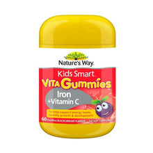 NATURE'S WAY KIDS SMART VITA GUMMIES IRON +VITAMIN C 60PK