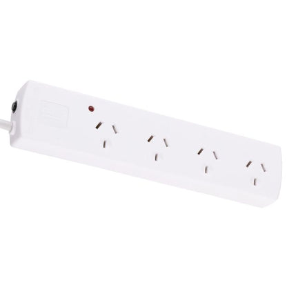 4 Outlet Surge Protected Powerboard - Arlec