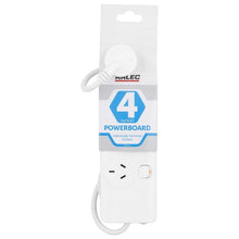 Individually Switch 4 Outlet Powerboard - Arlec