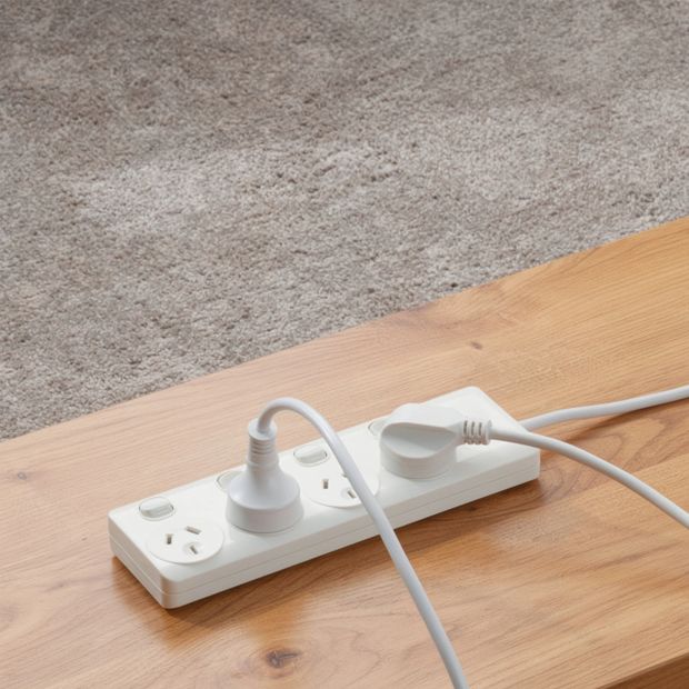 Individually Switch 4 Outlet Powerboard - Arlec
