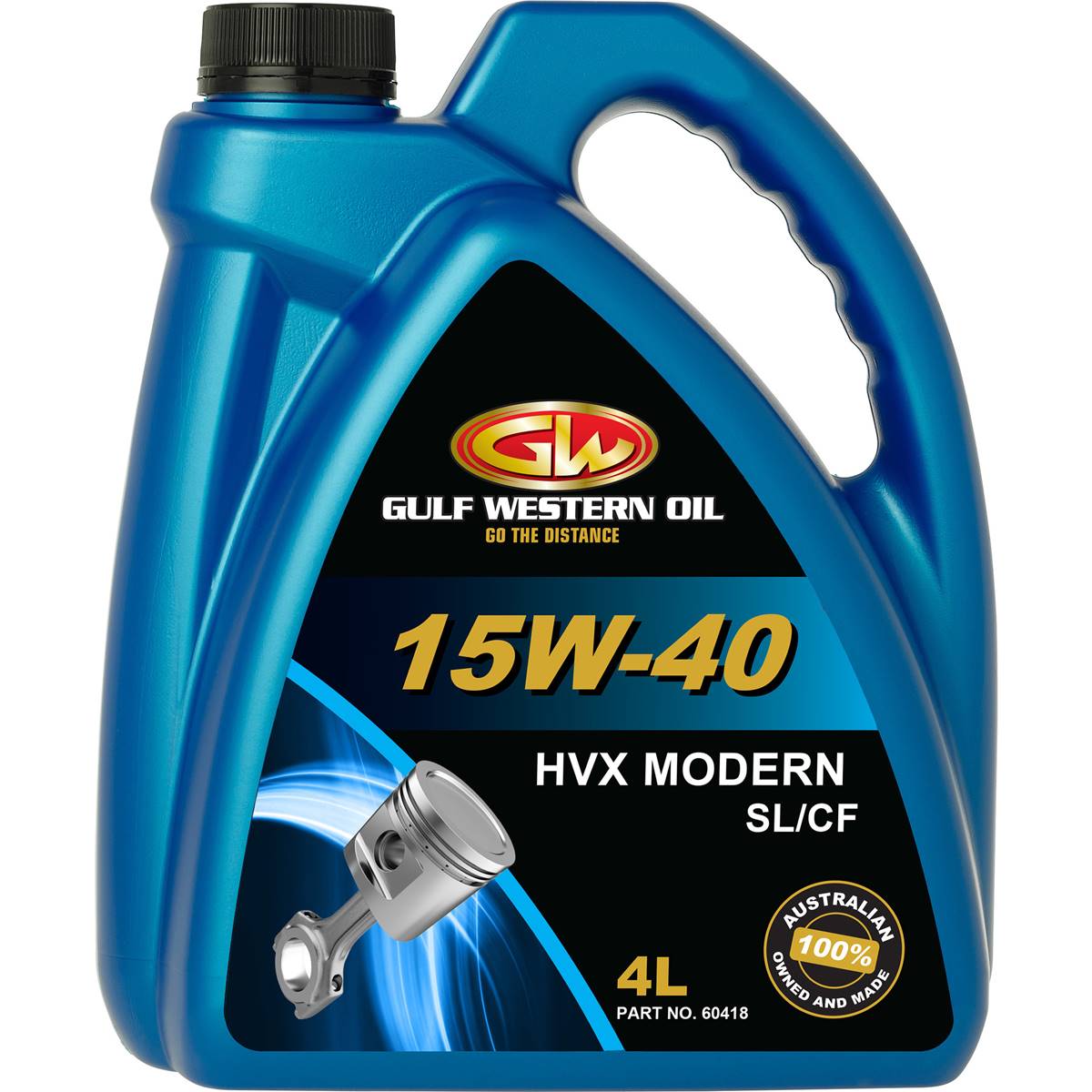 Gulf Western Motor Oil 15w - 40 4l