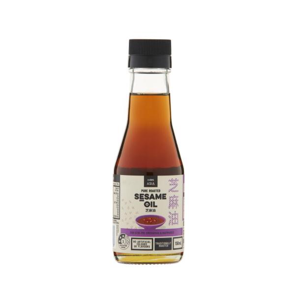 COLES ASIA PURE ROASTED SESAME OIL 150ML