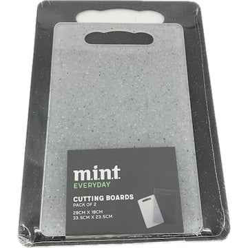 MINT Plastic Cutting Boards 2 pack