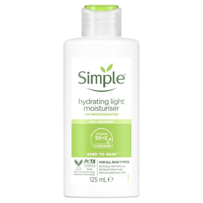 Simple 125ml Hydrating Light Moisturiser
