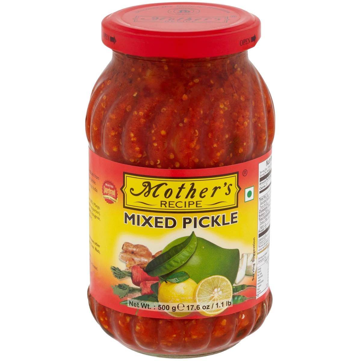 Mother's Recipe Mixed Pickle 500g