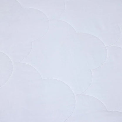 Cotton Filled Fitted Mattress Protector, Queen Bed - Anko