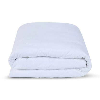 Cotton Filled Fitted Mattress Protector, King Bed  - Anko