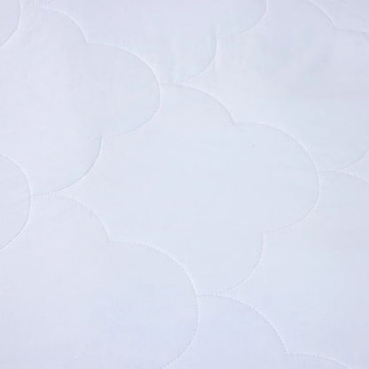 Cotton Filled Fitted Mattress Protector, King Bed  - Anko