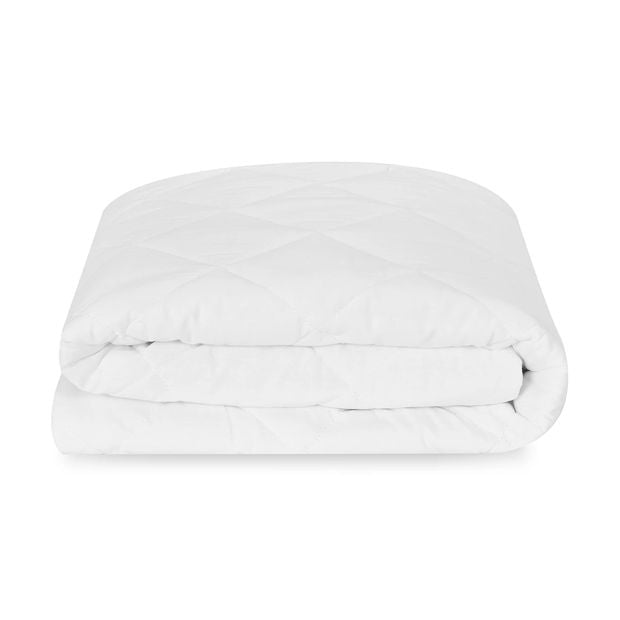 Cotton Top Fitted Mattress Protector, Double Bed - Anko
