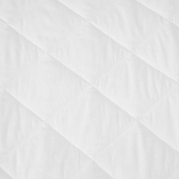 Cotton Top Fitted Mattress Protector, Queen Bed - Anko