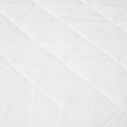 Cotton Top Fitted Mattress Protector, King Bed - Anko