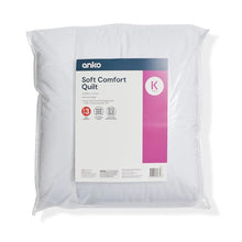 High Warmth Soft Comfort Quilt, King Bed - Anko