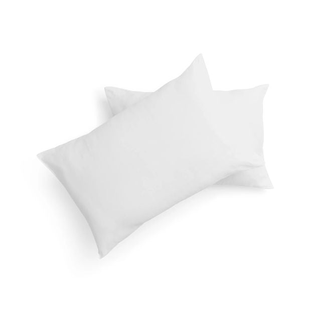 Cotton Rich High Profile Pillows, Set of 2 - Anko