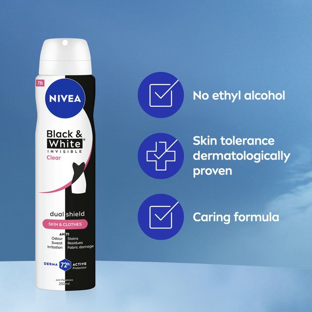 Nivea Invisible Black & White Deodorant