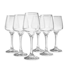 Santorini White Wine Glasses, 6 Pack - Anko