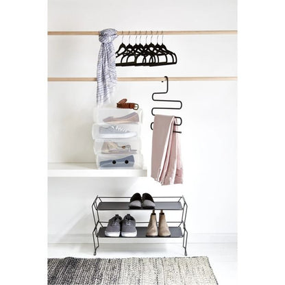 Flocked Hangers, Pack of 8 - Anko