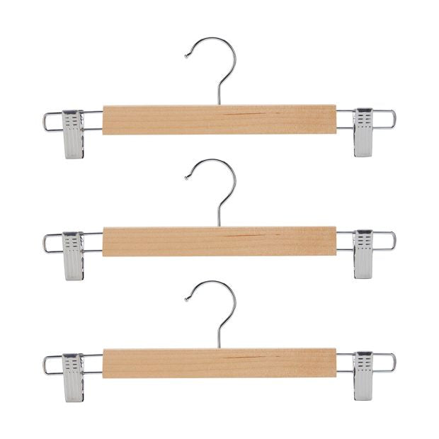 Wooden Hangers, Set of 3 - Anko