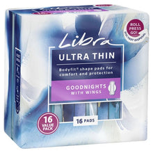 Libra 16 Pack Ultra Thin Goodnight Pads