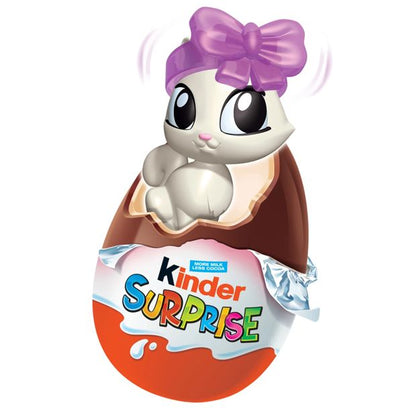 Kinder Surprise Milk Chocolate Egg Pink with Toy 20g