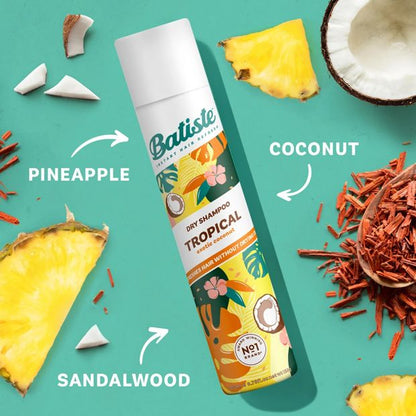 Batiste Tropical Dry Shampoo - 50ml