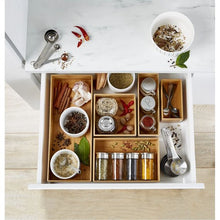 Bamboo Drawer Tidy, Medium & Narrow - Anko