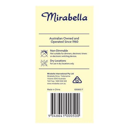Mirabella GLS LED 9W E27 Edison Screw - Pearl Warm White