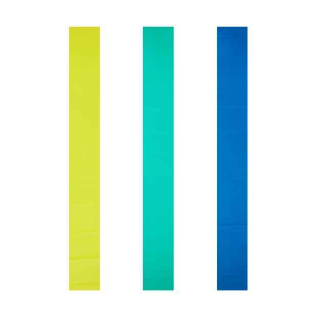 Set of 3 Exercise Stretch Bands for Fitness Training