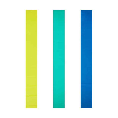 Set of 3 Exercise Stretch Bands for Fitness Training