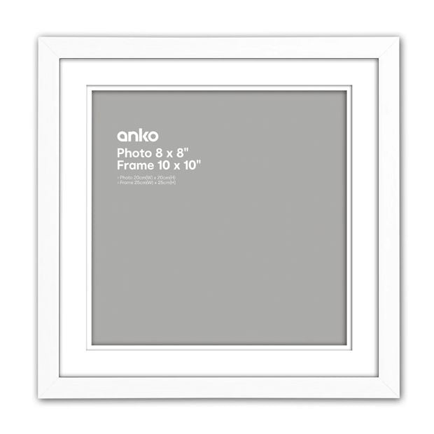 Photo Frame, 8" x 8" - Anko