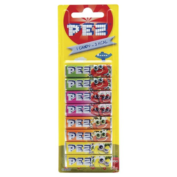 PEZ Fruit Candy Refills - 8 Pack