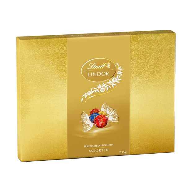 Lindt LINDOR Assorted Chocolate Gift Box 235g