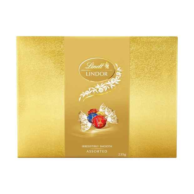 Lindt LINDOR Assorted Chocolate Gift Box 235g