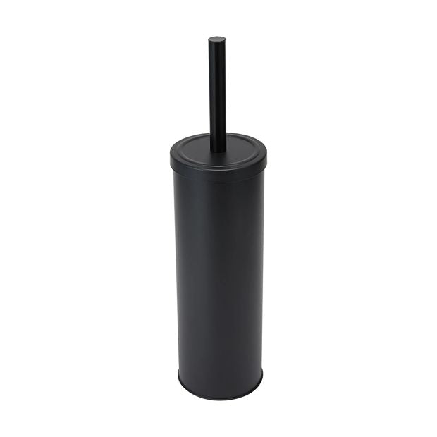 Toilet Brush Set, Black - Anko
