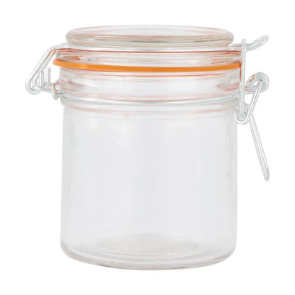 Clip Lid Glass Jar, 260ml - Anko