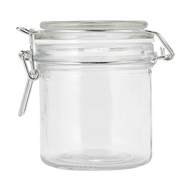 Clip Lid Glass Jar, 260ml - Anko