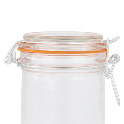 Clip Lid Glass Jar, 260ml - Anko