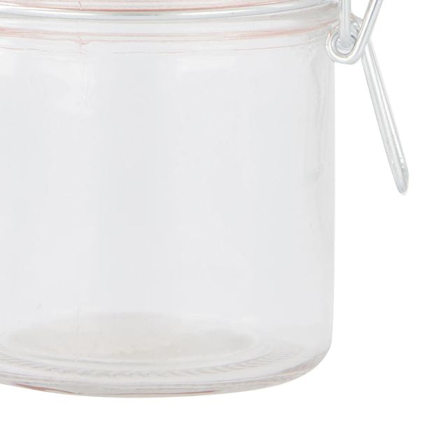 Clip Lid Glass Jar, 260ml - Anko
