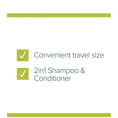 Palmolive Naturals Healthy & Smooth Shampoo & Conditioner - 90ml